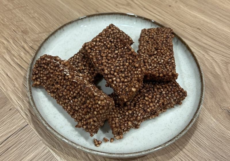 Barres choco cacahuète
