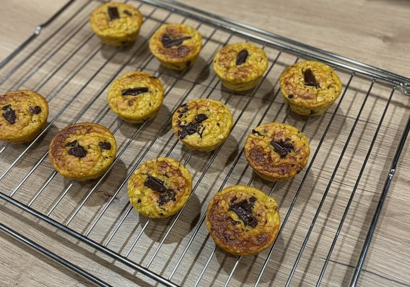 Muffins banana bread
